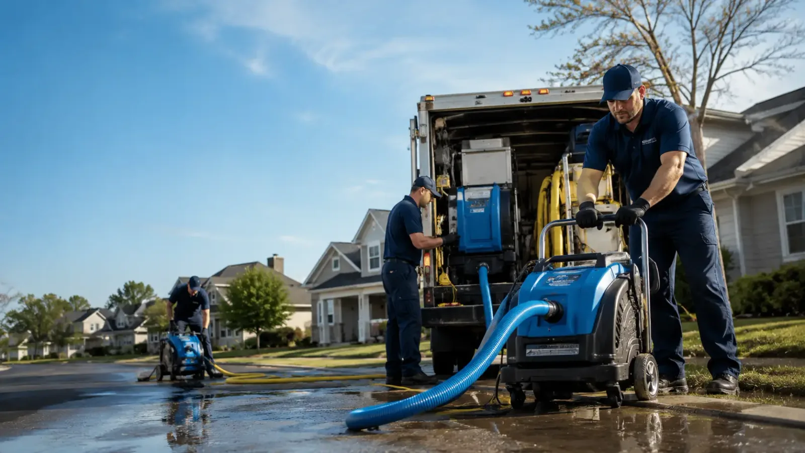 Flood Damage Cleanup in Burt Lake, MI